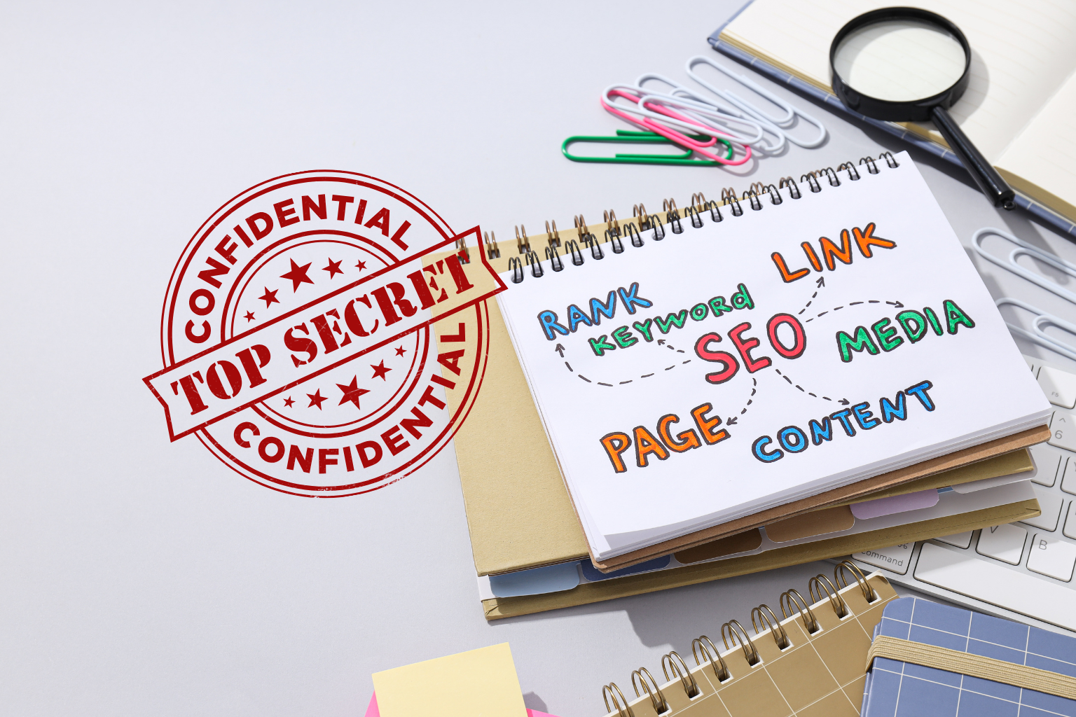 Pare de Escrever na Foto de Capa do Blog: O Segredo de SEO para 2026 que Ningu&eacute;m Te Conta